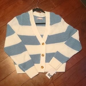 Brand New SO Woven Cardigan